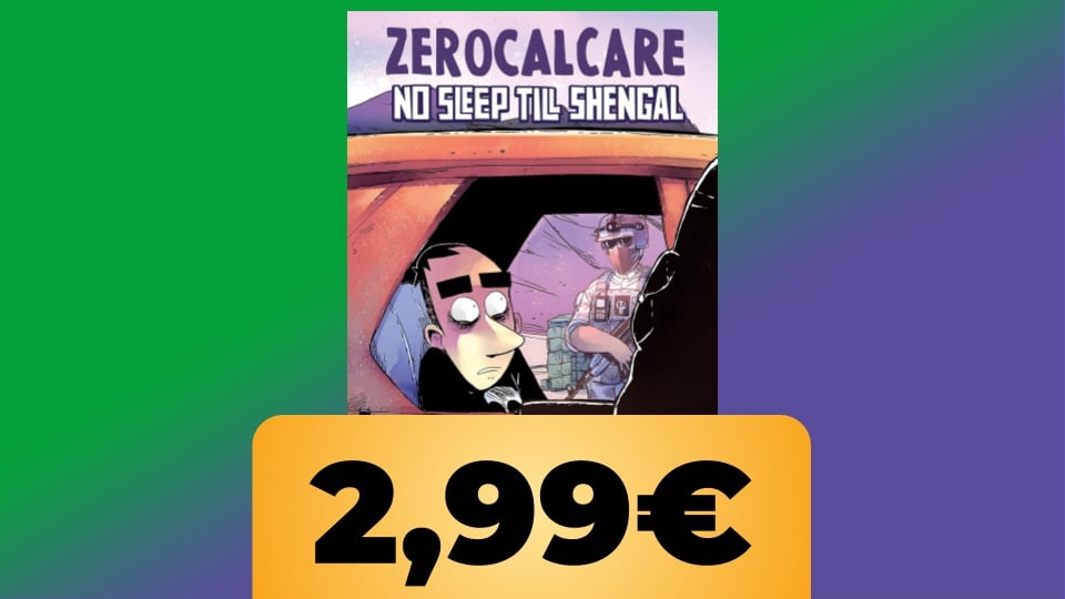 un libro di Zerocalcare e il prezzo 2,99€