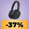 Cuffie bluetooth Sony: sconto in formato XL su Amazon, bassi profondi e batteria infinita