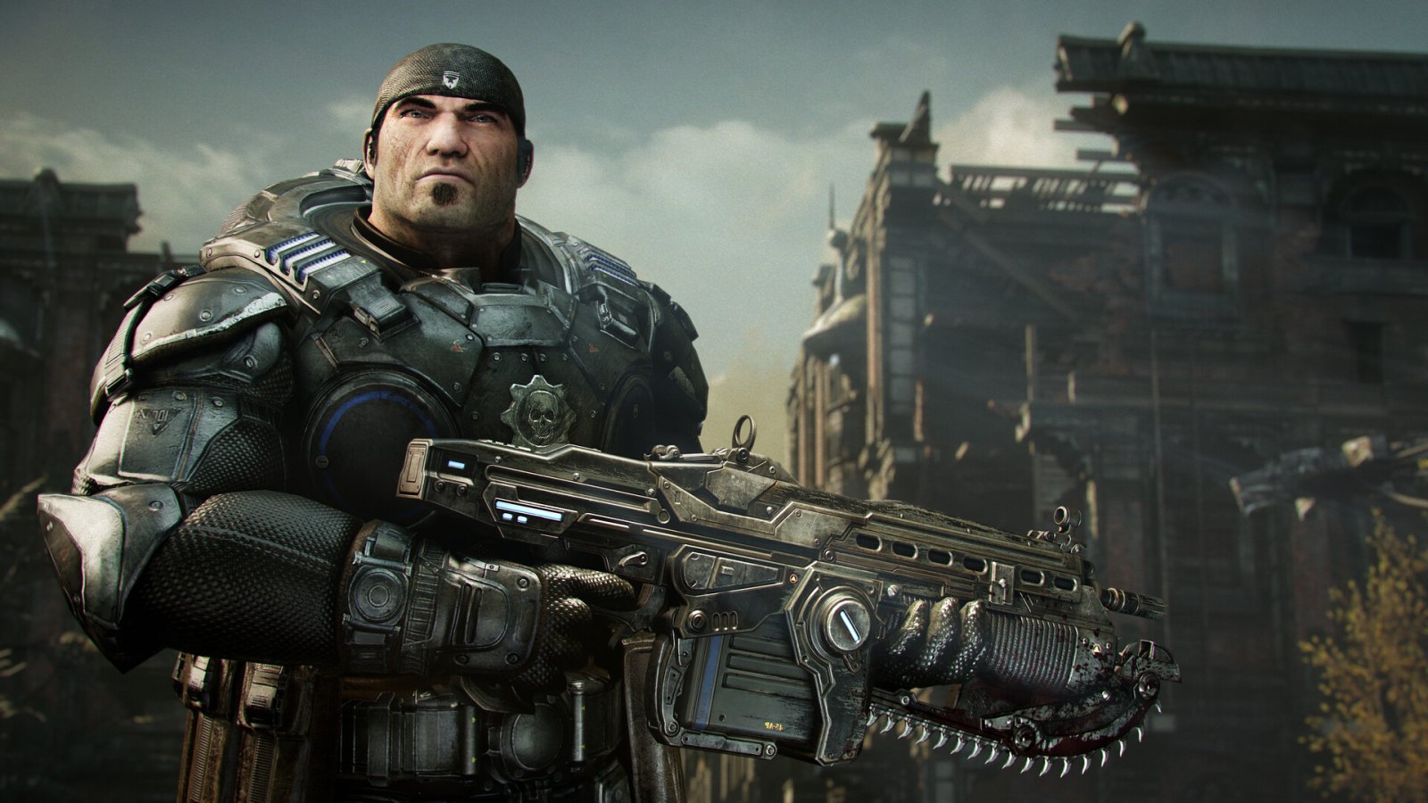 Marcus Fenix in Gears of War: Reloaded