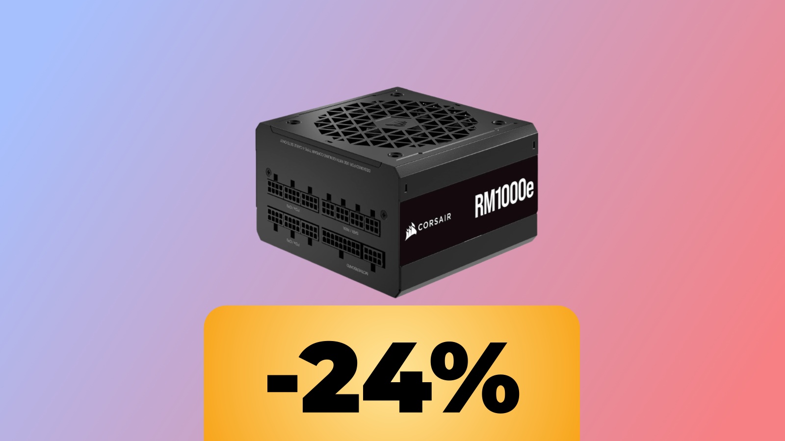 Alimentatore Corsair RM1000e da 1000W