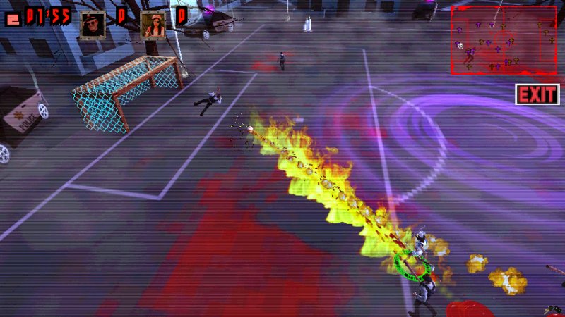 I tiri producono scie infuocate