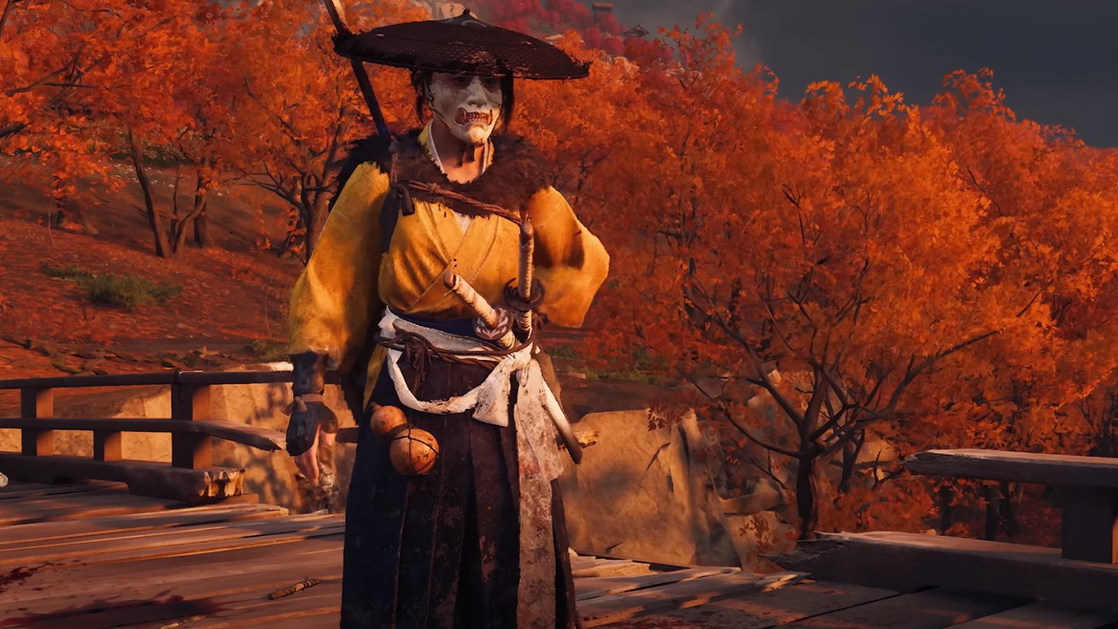 Atsu, la protagonista di Ghost of Yotei