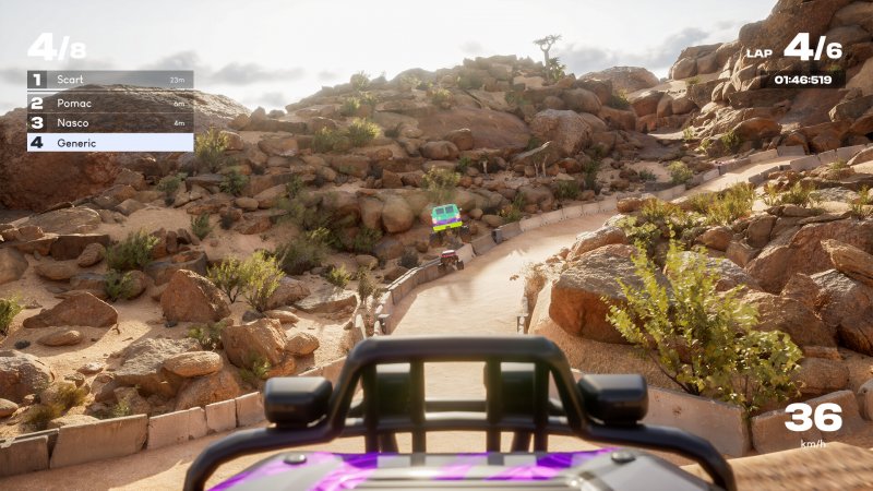 La visuale in prima persona consente di apprezzare la grafica di Recharge