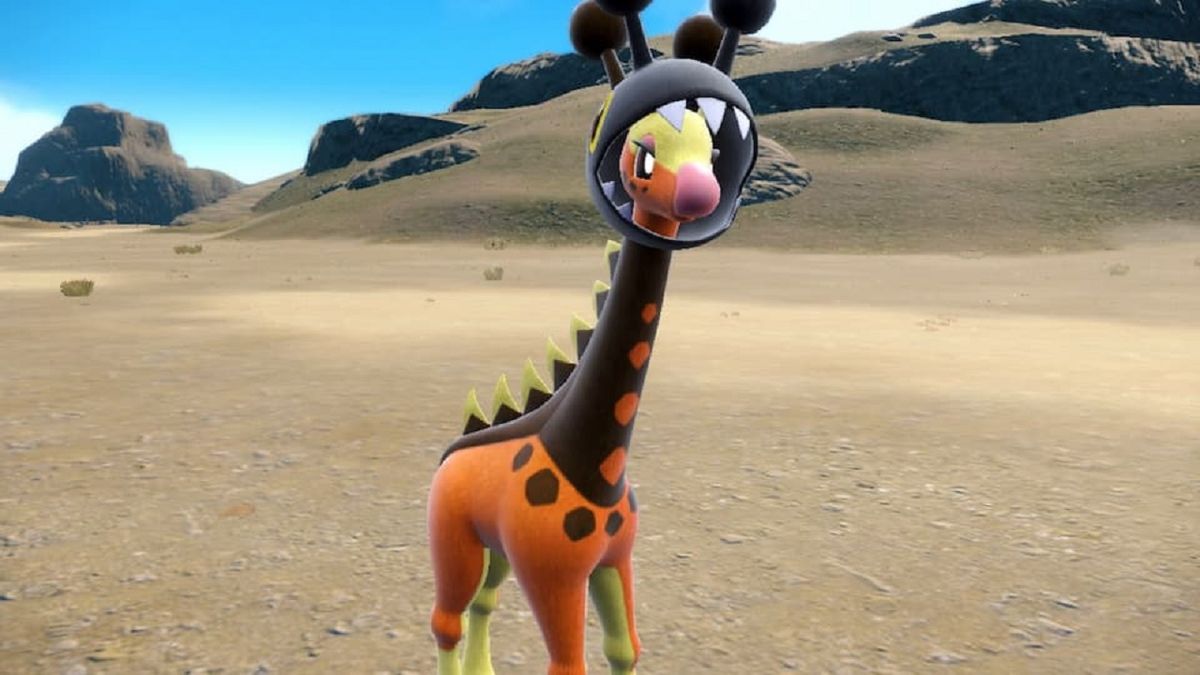 Farigiraf in Pokémon Scarlatto e Violetto