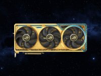 ROG Astral RTX 5090 Dhahab: ASUS presenta la GPU da oltre 9.000 dollari, in vendita a Dubai