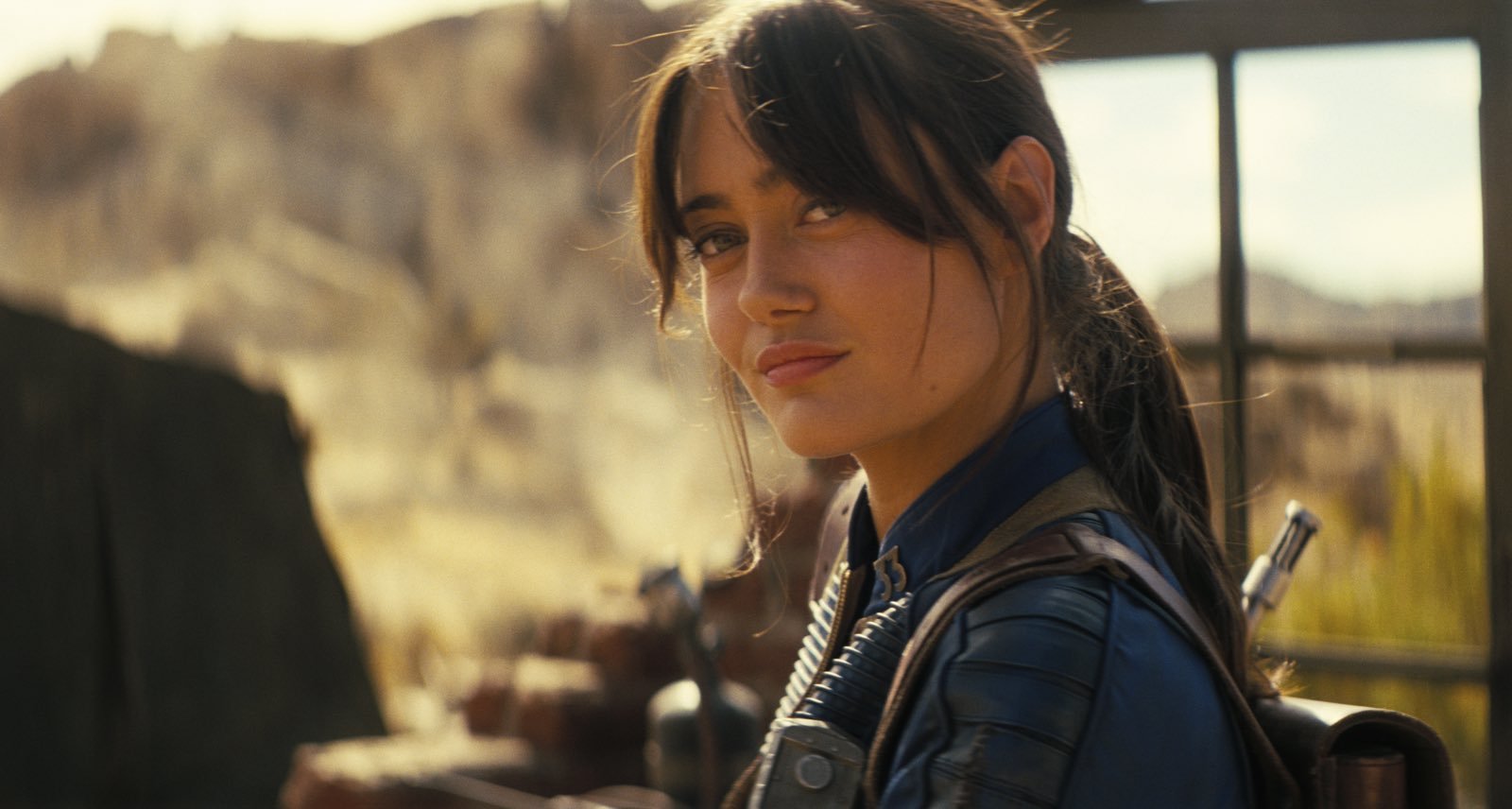 Ella Purnell nel ruolo di Lucy in Fallout