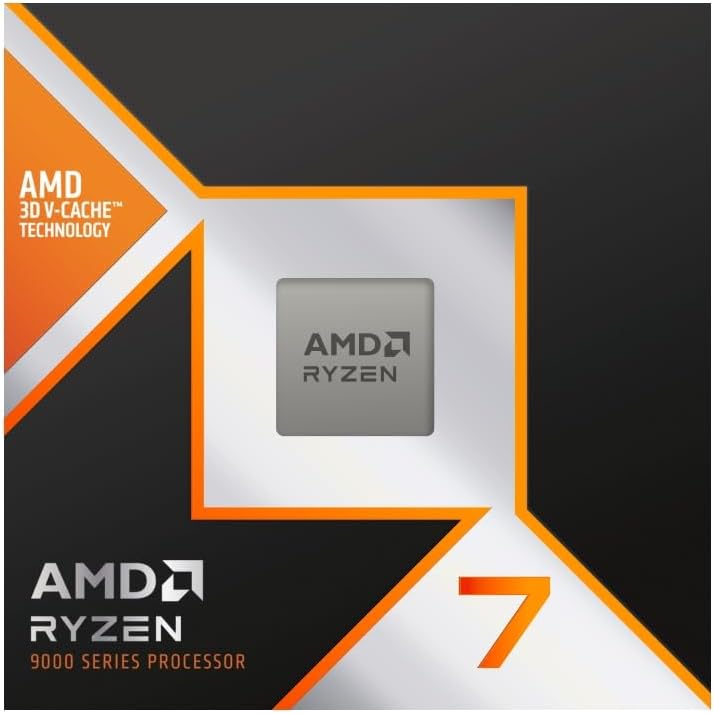 La confezione della CPU AMD Ryzen 7 9800X3D