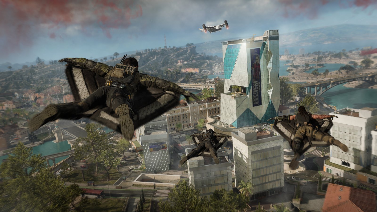 Una scena sull'ampia mappa di Call of Duty: Black Ops 7