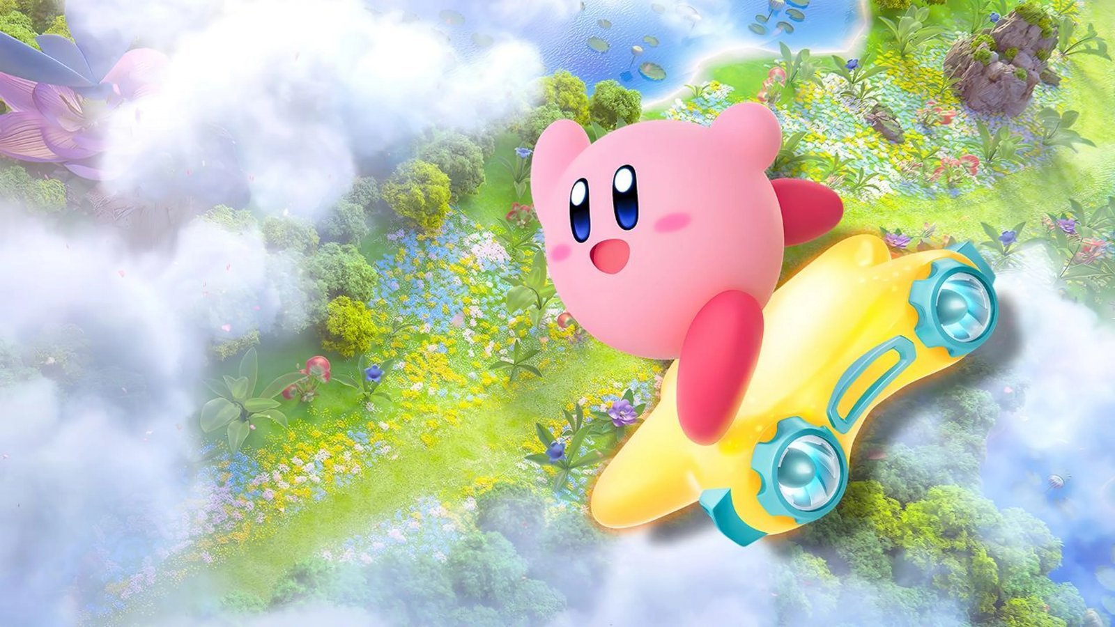 La copertina di Kirby Air Riders