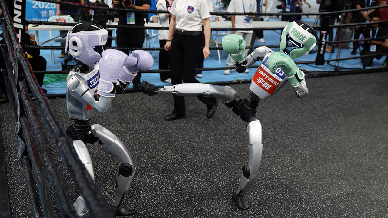 La boxe alle Olimpiadi dei Robot