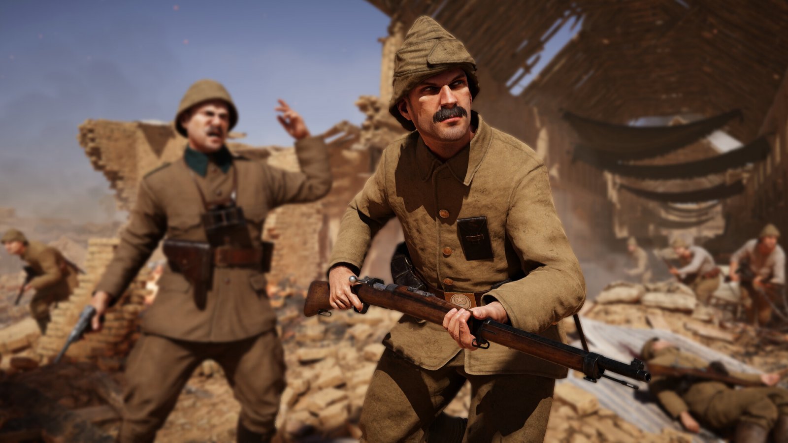 Una scena di Gallipoli