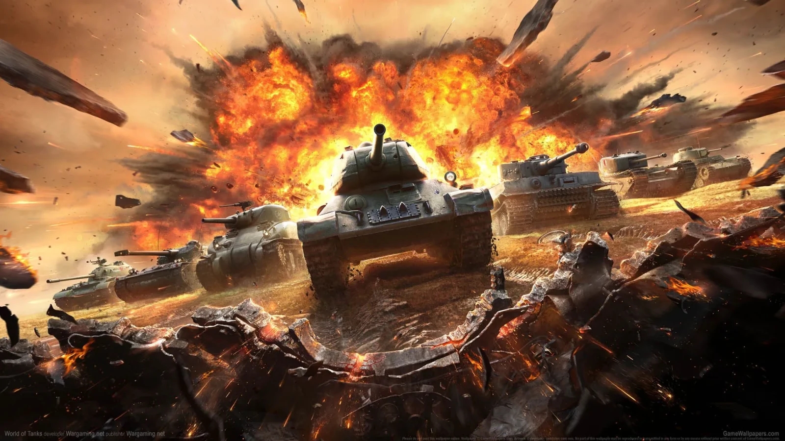 Un'immagine di World of Tanks