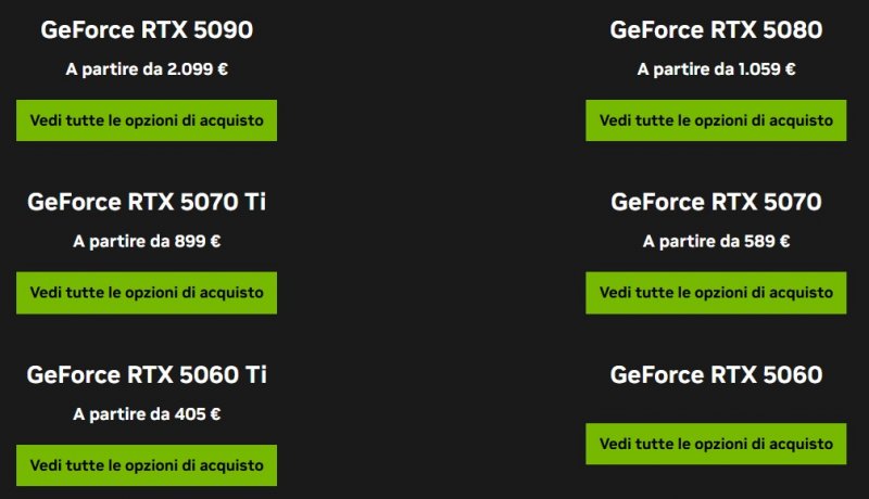Nvidia, Avrupa'da RTX 50'nin fiyatlarını düşürüyor: İşte Blackwell GPU'lar için yeni listeler