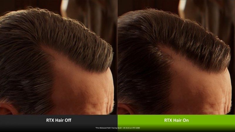 I capelli di Marcus Brody con NVIDIA RTX Hair in Indiana Jones e l'Antico Cerchio