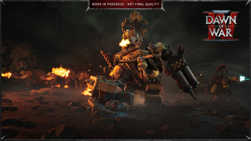 Una delle unità avanzate degli Orki in Warhammer 40.000: Dawn of War 4