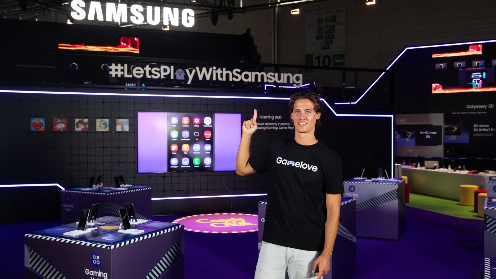 Booth Samsung a Gamescom 2025