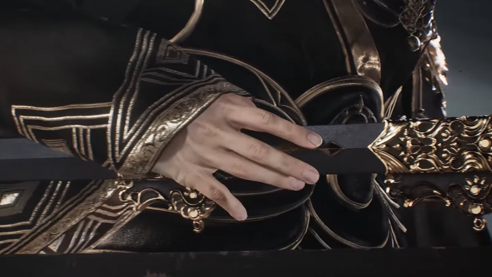 La mano del protagonista di Phantom Blade Zero