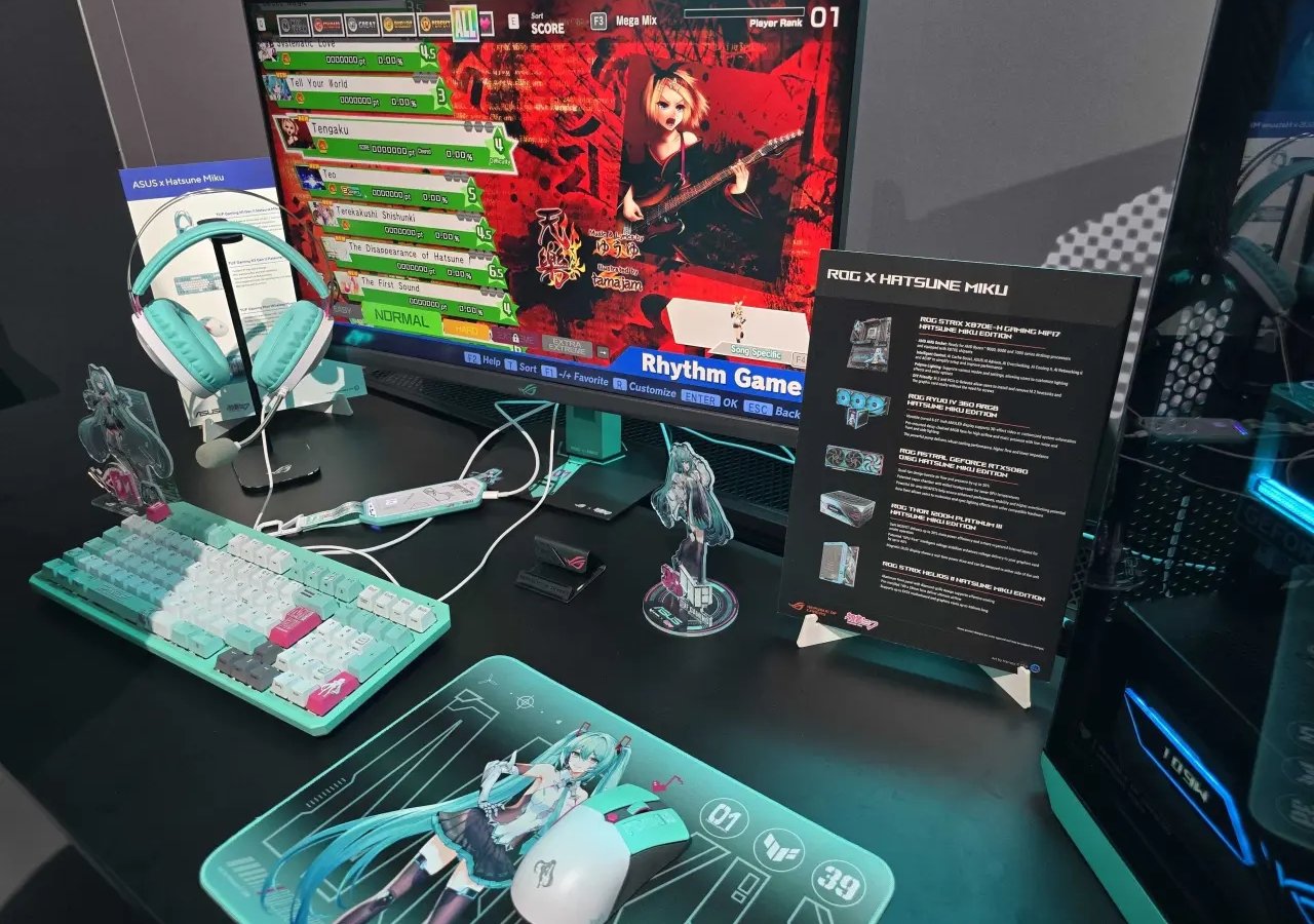 Accessori e periferiche Hatsune Miku di ASUS
