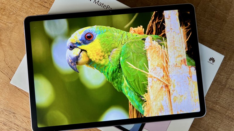 Il rivestimento opaco del display PaperMatte di Huawei MatePad 11.5 attenua un po' i colori Il rivestimento opaco del display PaperMatte di Huawei MatePad 11.5 attenua un po' i colori