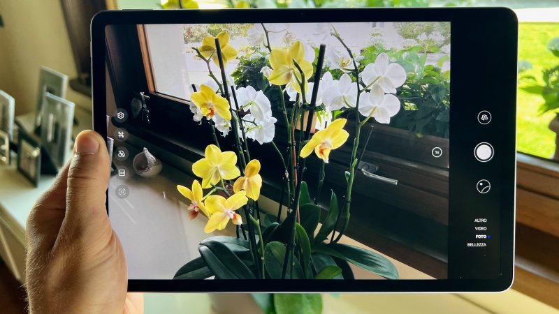 Per la media dei tablet, le fotocamere di Huawei MatePad 11.5 sono piuttosto buone Per la media dei tablet, le fotocamere di Huawei MatePad 11.5 sono piuttosto buone