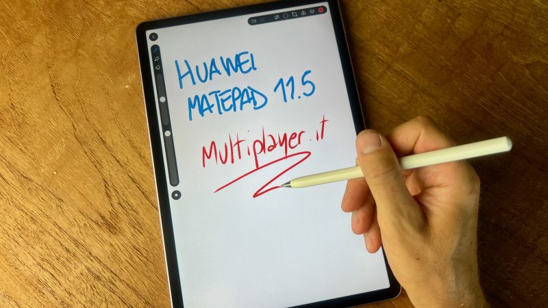 La M-Pencil funziona benissimo sul display PaperMatte di Huawei MatePad 11.5 La M-Pencil funziona benissimo sul display PaperMatte di Huawei MatePad 11.5