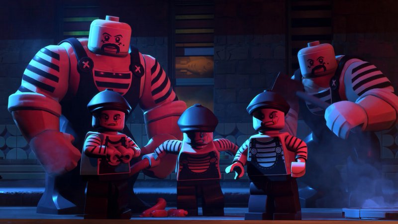 La banda dei mimi in LEGO Batman. Joker non dev'essere lontano