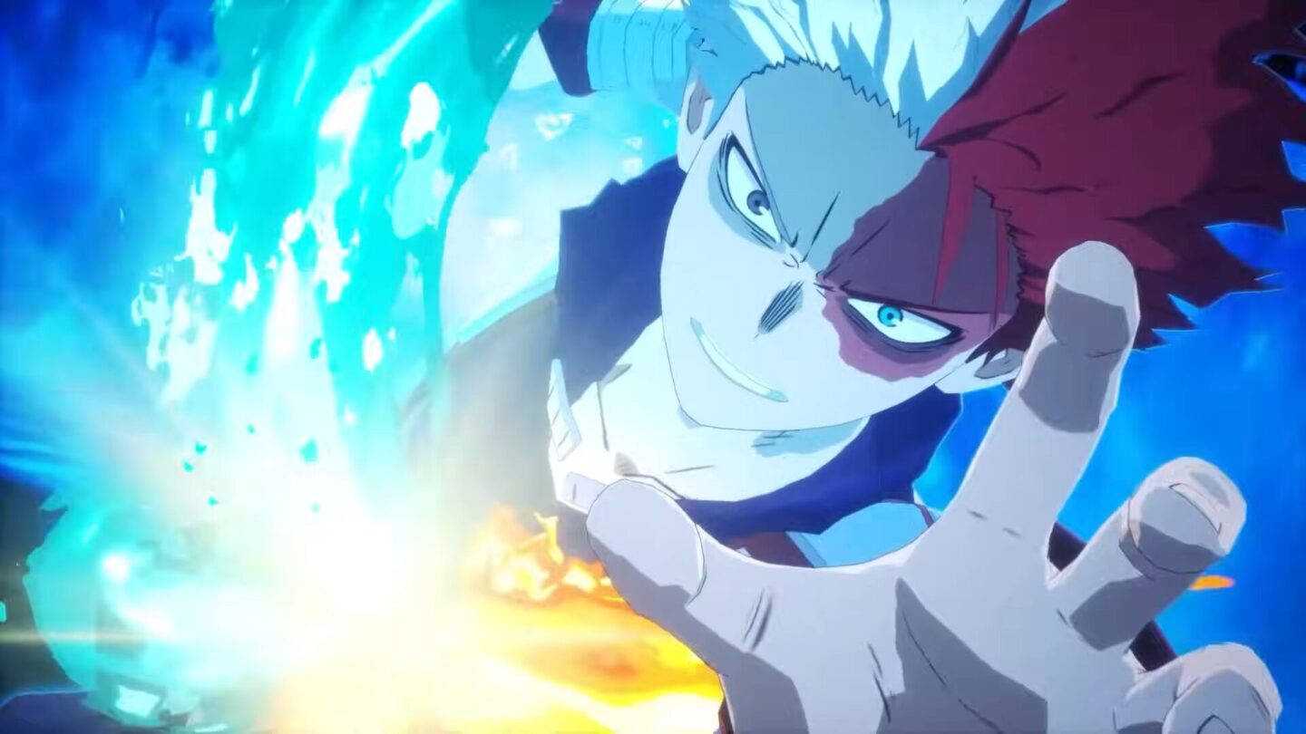 Una scena di My Hero Academia: All's Justice