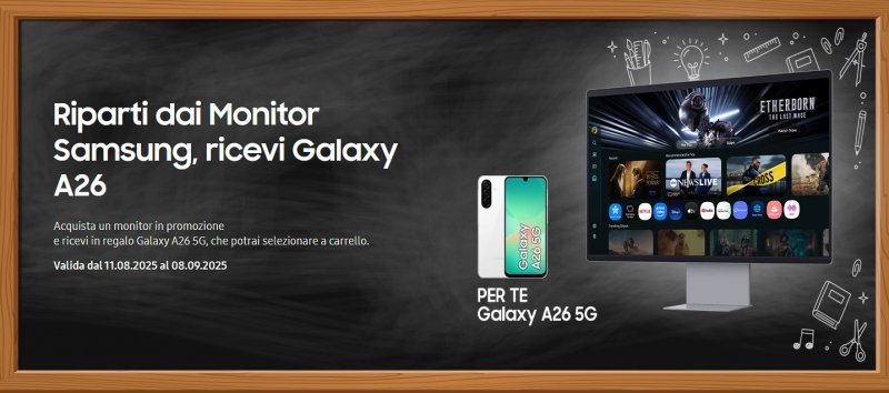 L'offerta sui monitor