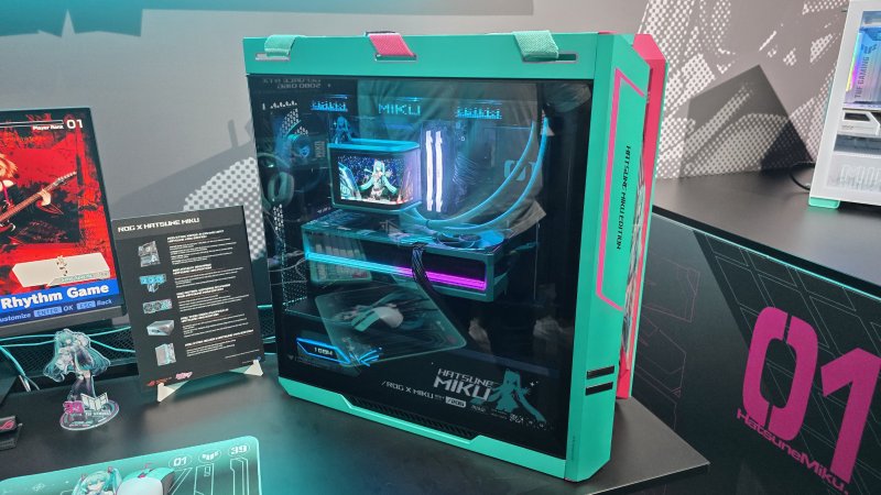 Hatsune Miku è la protagonista della nuova linea targata ROG Hatsune Miku è la protagonista della nuova linea targata ROG