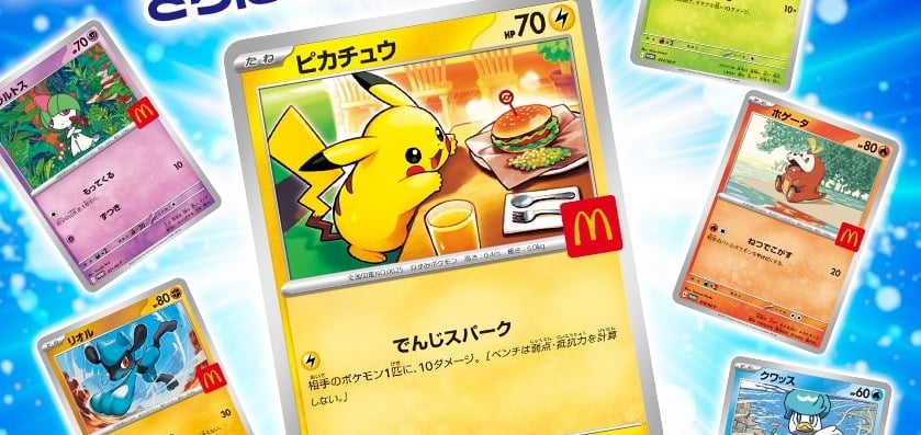 Le carte Pokémon da McDonald