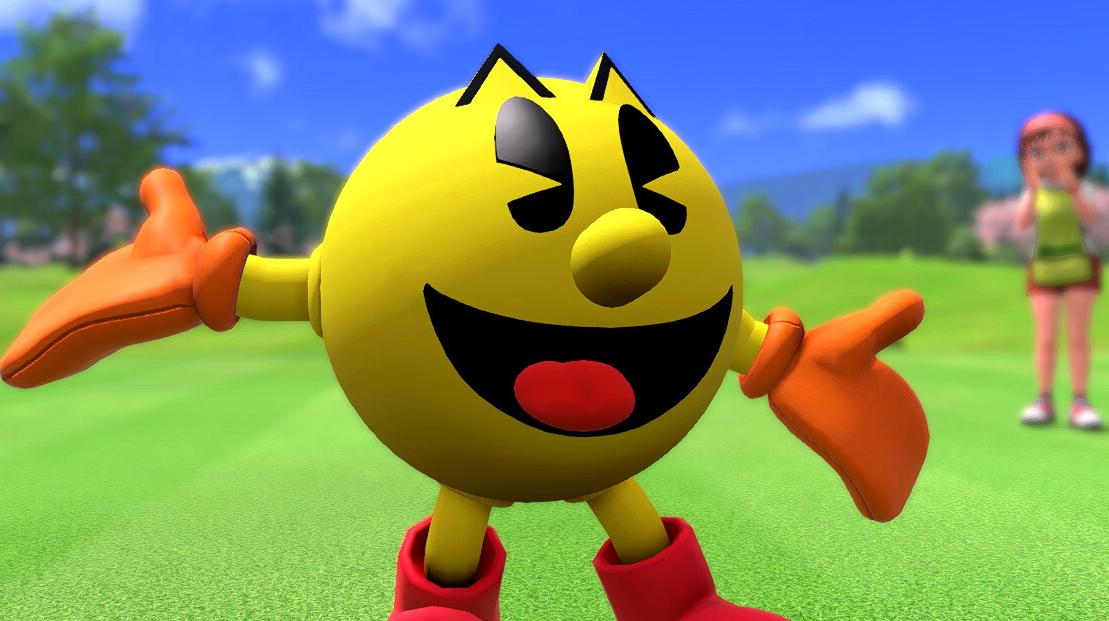 Pac-Man in Everybody's Golf Hot Shots