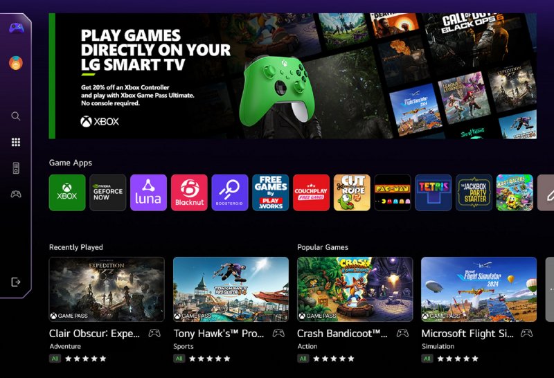 Il nuovo Gaming Portal di LG