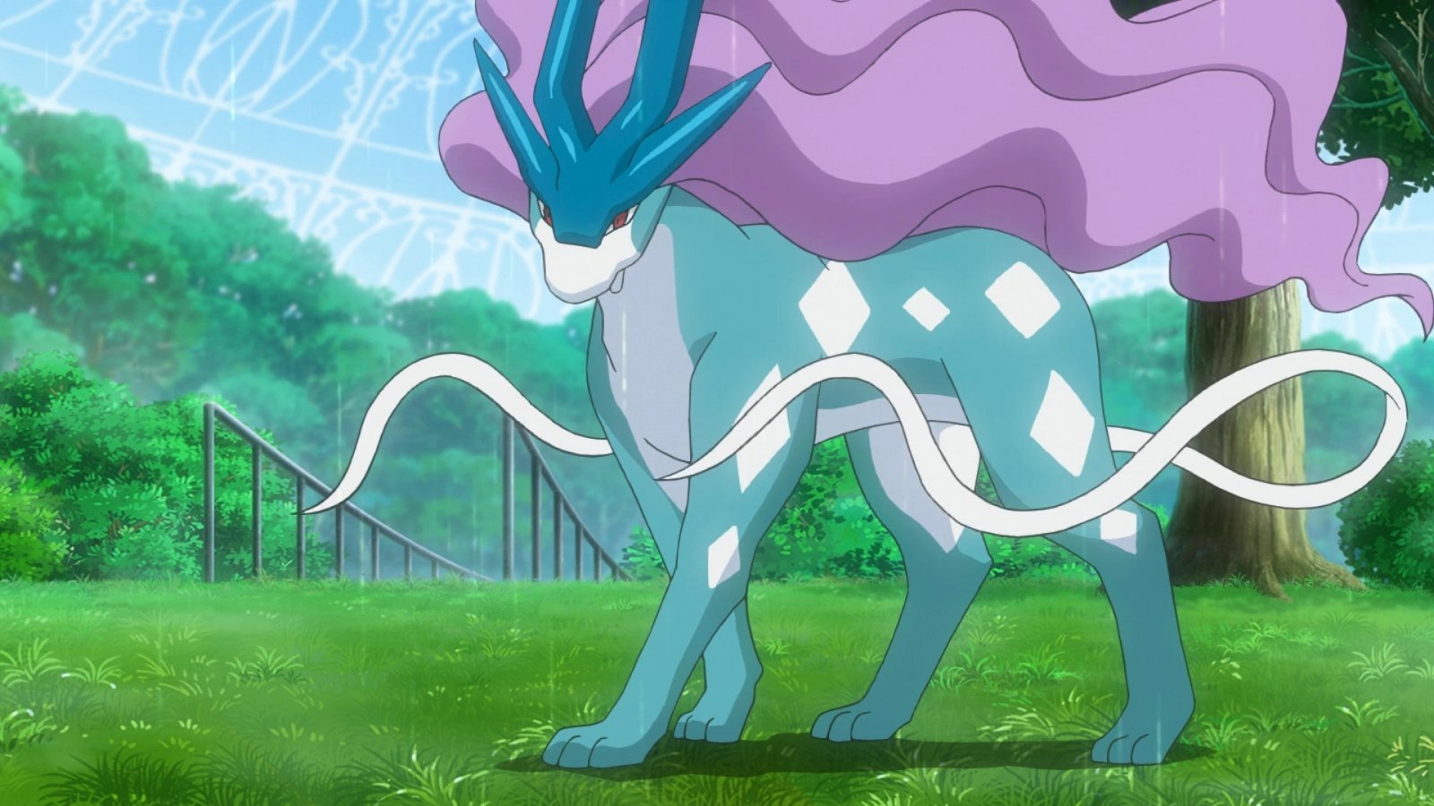 Suicine nell'anime di Pokémon