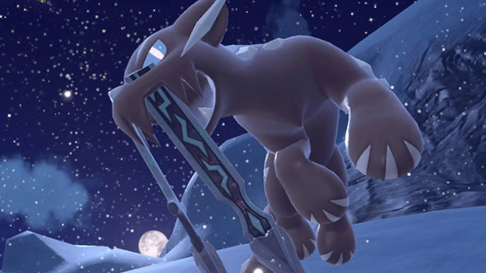 Chien Pao cromatico in Pokémon Scarlatto e Violetto