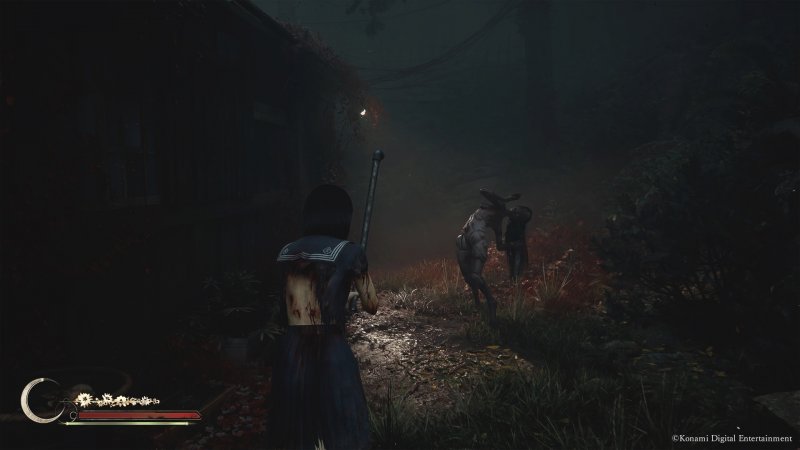 La barra della sanità mentale si consuma usando la concentrazione o dopo l'apparizione di un mostro. Una volta consumata del tutto, Hinako inizierà a subire danni