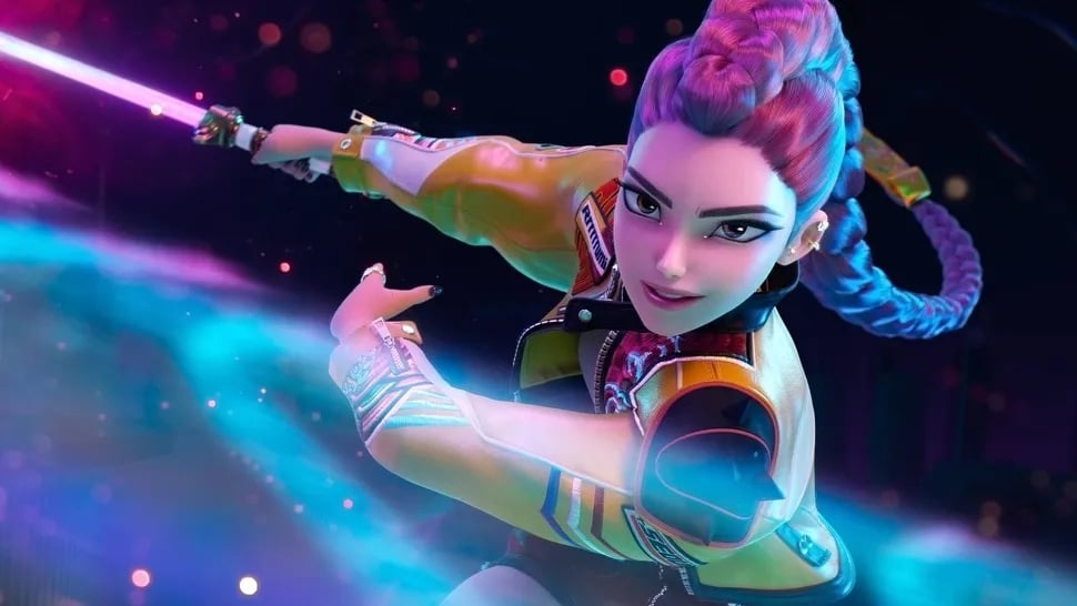 La protagonista di KPop Demon Hunters