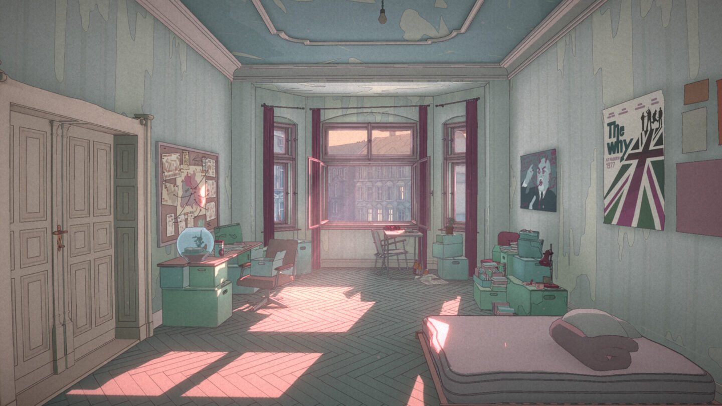 Un'immagine dell'appartamento protagonista di The Berlin Apartment