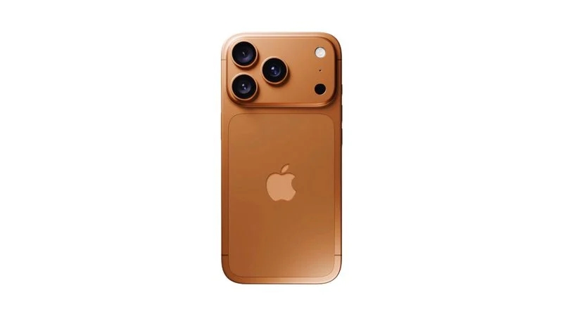 La possibile nuova colorazione arancione per l'iPhone 17 Pro La possibile nuova colorazione arancione per l'iPhone 17 Pro