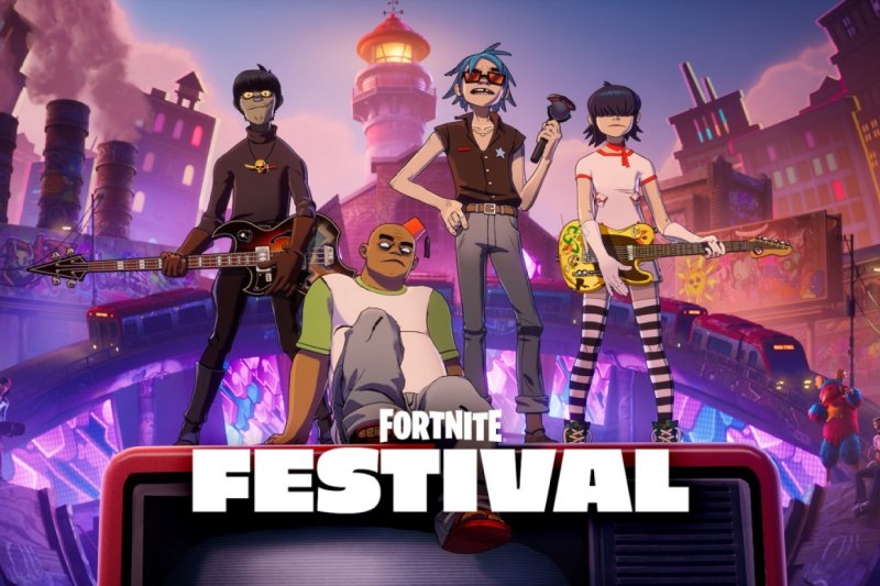 I Gorillaz in Fortnite Festival