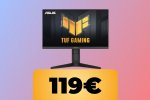 Il monitor ASUS TUF Gaming da 24' IPS Full HD 180Hz è in sconto su Amazon al minimo storico - Notizia