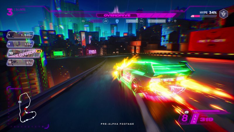 La meccanica dell'Overdrive trasforma l'auto in un bolide infuocato, ma mantenere il controllo non sarà facile La meccanica dell'Overdrive trasforma l'auto in un bolide infuocato, ma mantenere il controllo non sarà facile