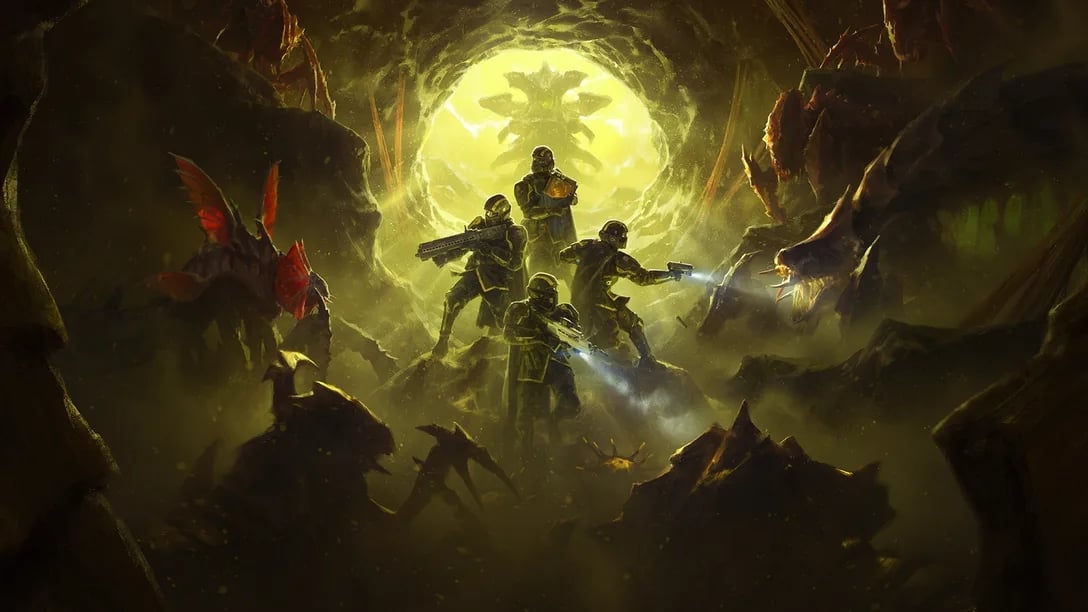 Helldivers 2: Nel Cuore dell'Ingiustizia, la copertina