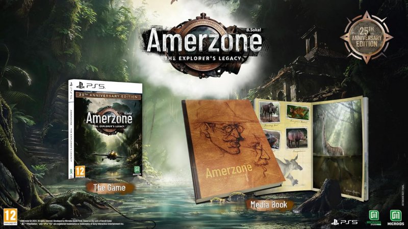 I contenuti di Amerzone: The Explorer's Legacy - Limited Edition I contenuti di Amerzone: The Explorer's Legacy - Limited Edition