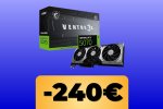 La GPU MSI GeForce RTX 5070 VENTUS 3X OC è in offerta su Amazon - Notizia