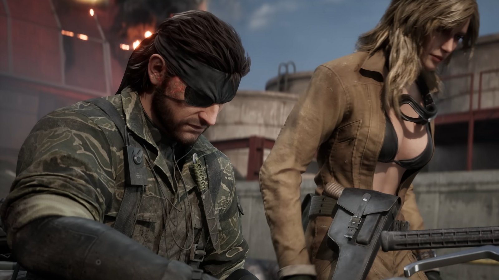 Snake ed Eva in Metal Gear Solid Delta: Snake Eater