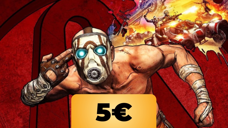 Uno psycho di Borderlands Game of the Year Enhanced e il prezzo di 5€