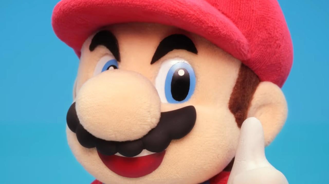 Mario in versione pupazzo