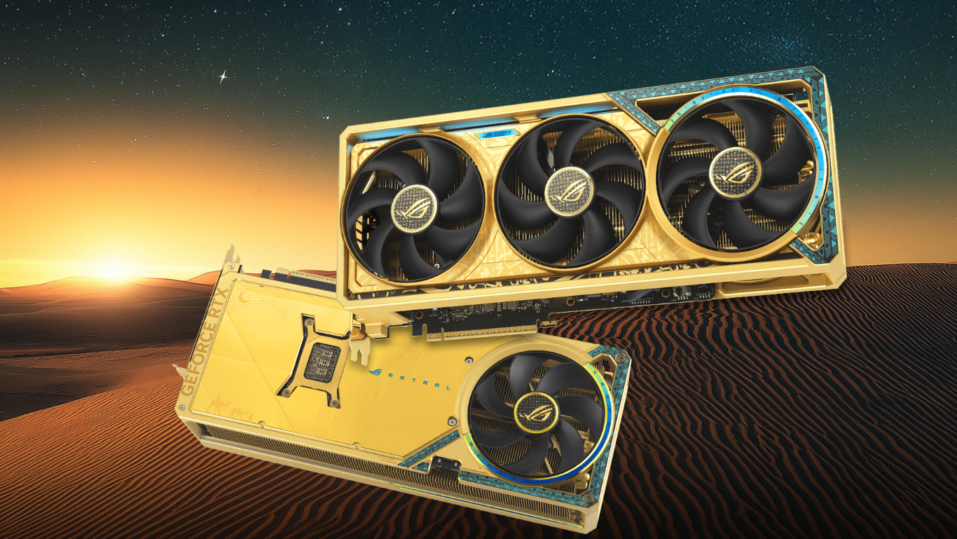 ASUS RTX 5080 Dhahab Core