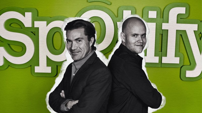 Quei malandrini di Martin Lorentzon e Daniel Ek, fondatori di Spotify Quei malandrini di Martin Lorentzon e Daniel Ek, fondatori di Spotify
