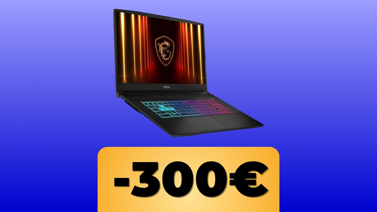 Il portatile e lo sconto Amazon